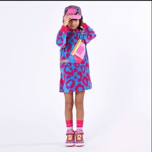 Marc Jacob’s cheeta print velour crossbody dress